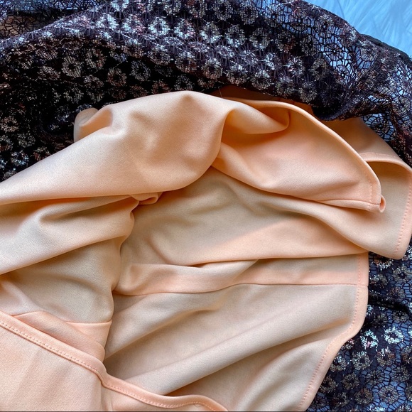 Anthopologie Eva Franco Brown Lace Summer Dress - Picture 4 of 8